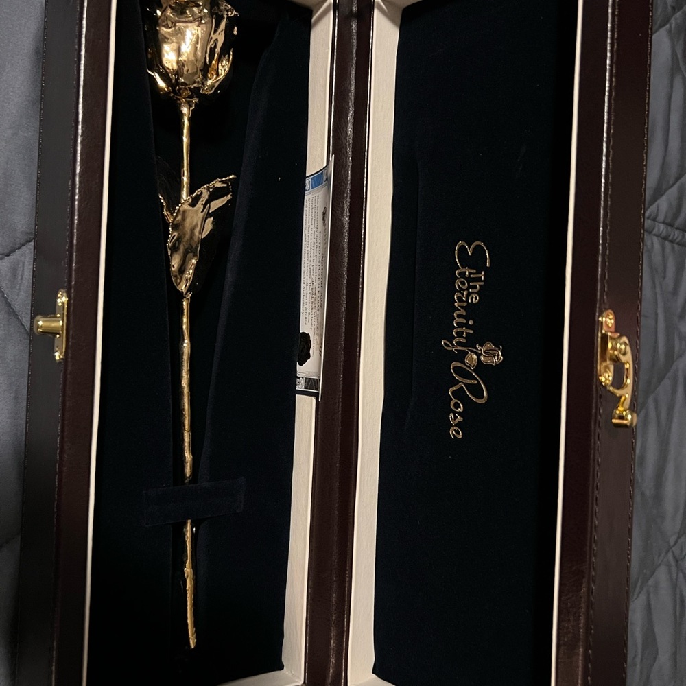 Eternity 24K Dipped Rose